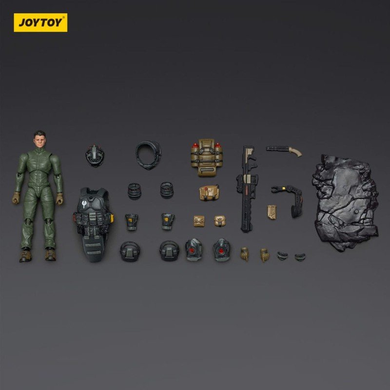 Steel Ride Corps Dark Source figurine Assaulter Volok 7 cm | 6927054401956
