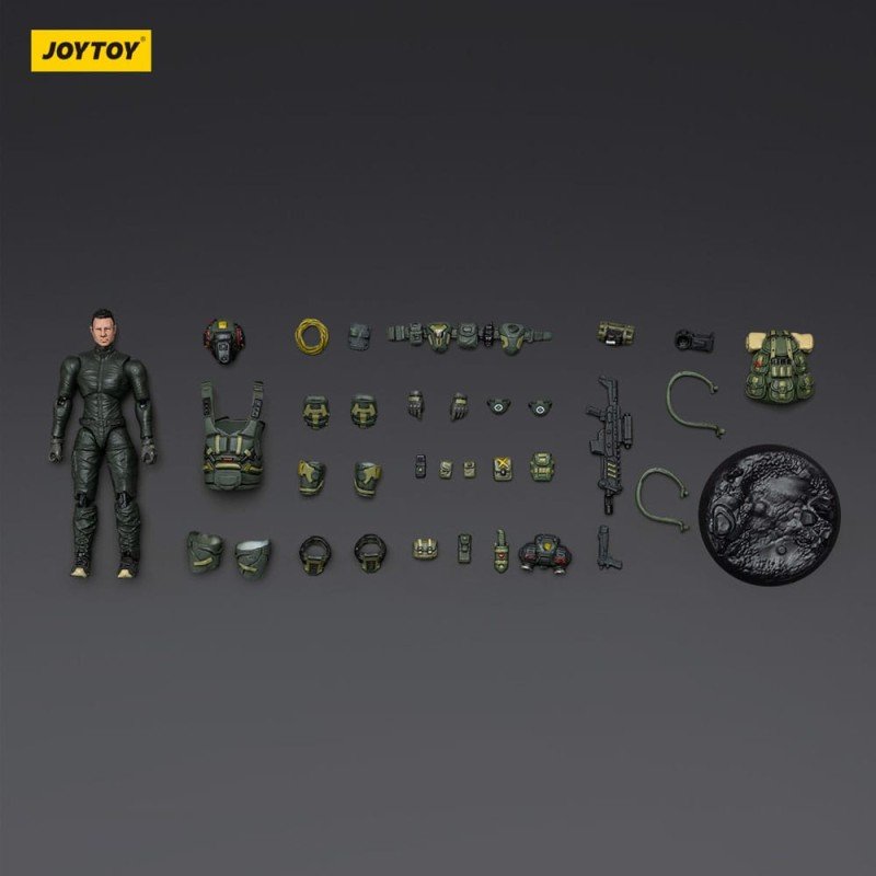 Steel Ride Corps Dark Source Action Figur Assaulter Rhett 7 cm | 6927054401970