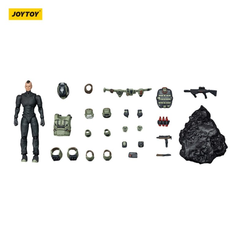 Steel Ride Corps Dark Source Action Figur Assaulter Marco 7 cm | 6927054401987