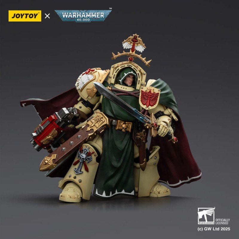 Warhammer 40,000: Dark Angels figurine Belial Grand Master of The Deathwing With the Sword of Silence and Storm Bolter 14 cm | 6927054402304
