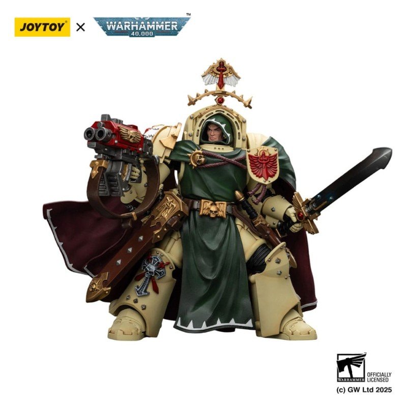 Warhammer 40,000: Dark Angels figurine Belial Grand Master of The Deathwing With the Sword of Silence and Storm Bolter 14 cm | 6927054402304