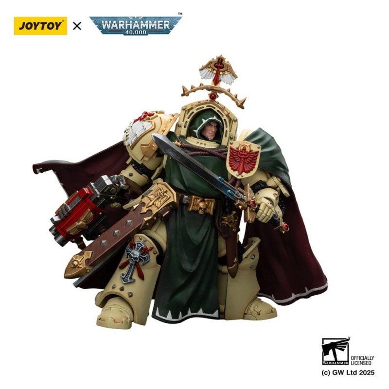 Warhammer 40,000: Dark Angels figurine Belial Grand Master of The Deathwing With the Sword of Silence and Storm Bolter 14 cm | 6927054402304