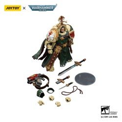 Warhammer 40,000: Dark Angels figurine Belial Grand Master of The Deathwing With the Sword of Silence and Storm Bolter 14 cm | 6927054402304