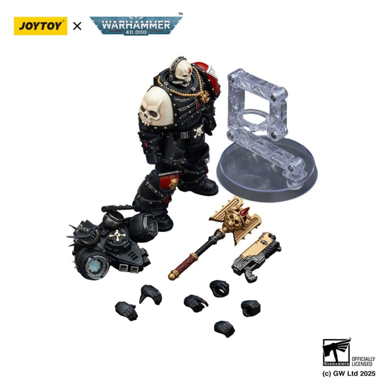 Warhammer 40,000: Combat Patrol Blood Angels figurine Lemartes With Jump Pack Blood Crozius and Absolver Bolt Pistol 12 cm | 6927054402311