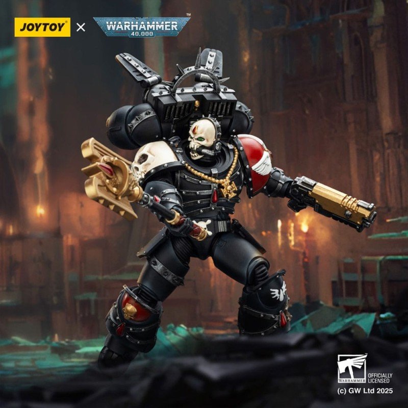 Warhammer 40,000: Combat Patrol Blood Angels figurine Lemartes With Jump Pack Blood Crozius and Absolver Bolt Pistol 12 cm | 6927054402311