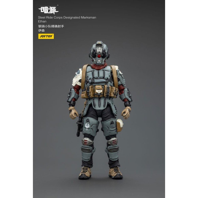 Steel Ride Corps Dark Source figurine Designated Marksman Ethan 7 cm | 6927054402328