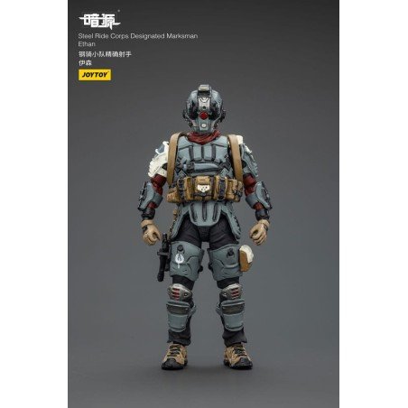 Steel Ride Corps Dark Source figurine Designated Marksman Ethan 7 cm | 6927054402328