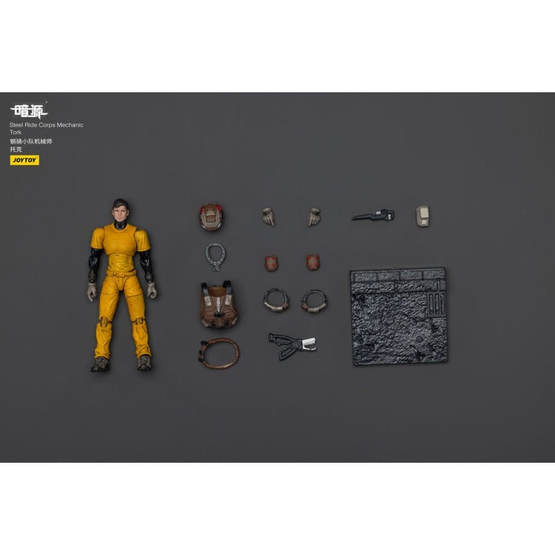 Steel Ride Corps Dark Source Action Figur Mechanic Tork 7 cm | 6927054402335