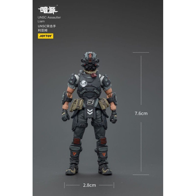 UNSC Dark Source figurine Assaulter Liam 7 cm | 6927054402342