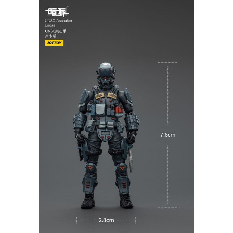 UNSC Dark Source figurine Assaulter Lucas 7 cm | 6927054402359