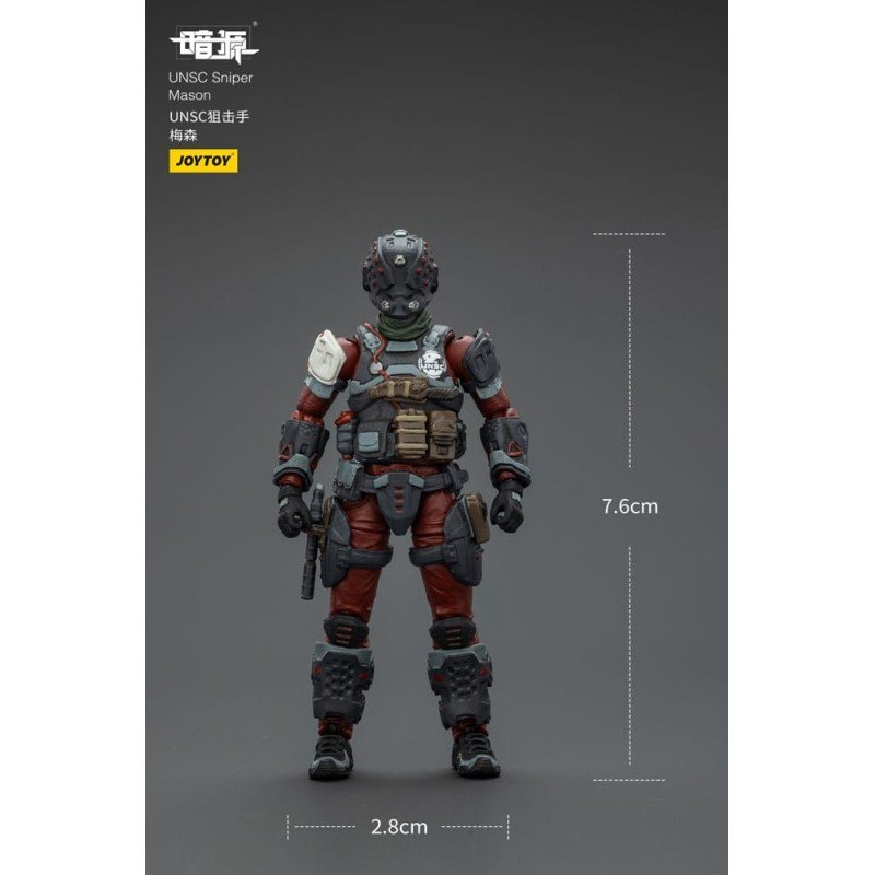 UNSC Dark Source figurine Sniper Mason 7 cm | 6927054402366