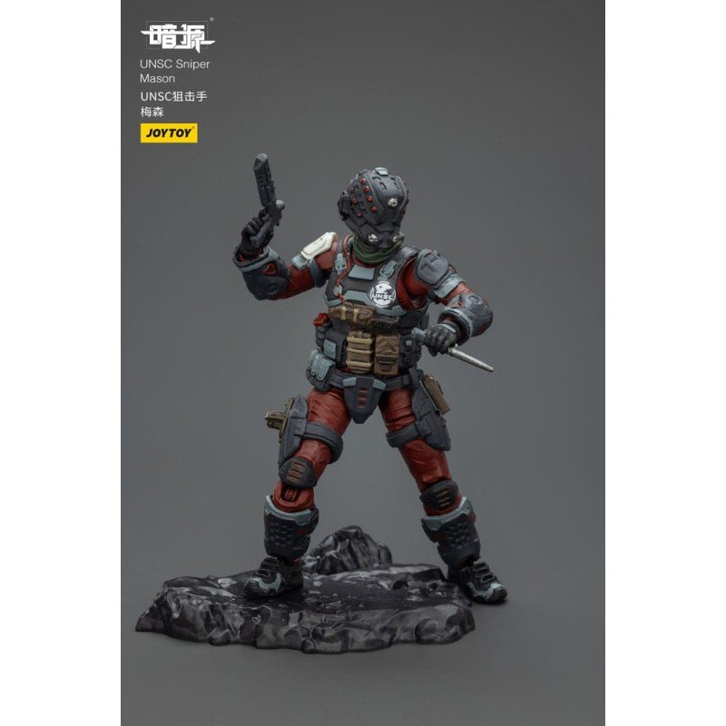 UNSC Dark Source figurine Sniper Mason 7 cm | 6927054402366