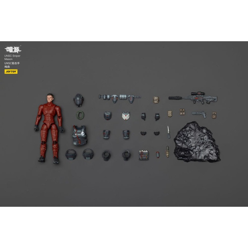 UNSC Dark Source figurine Sniper Mason 7 cm | 6927054402366