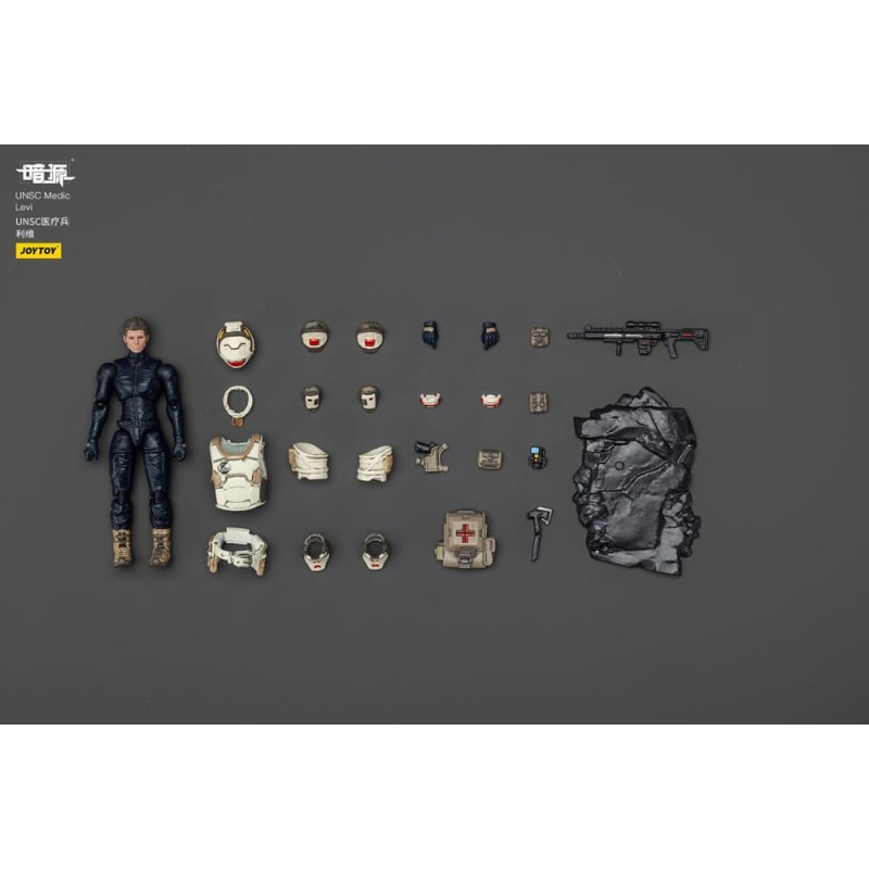 UNSC Dark Source figurine Medic Levi 7 cm | 6927054402373