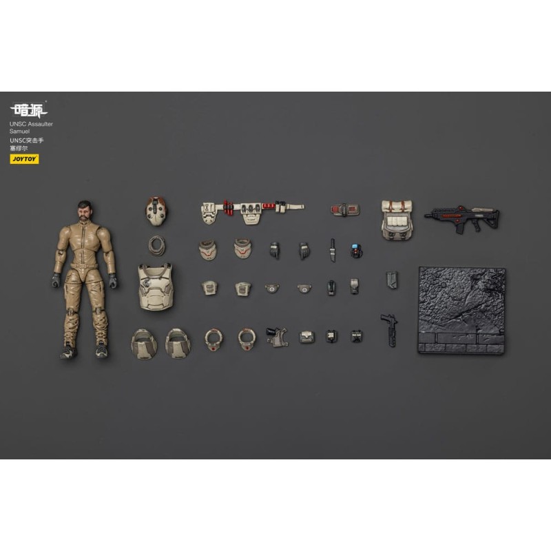 UNSC Dark Source figurine Assaulter Samuel 7 cm | 6927054402397