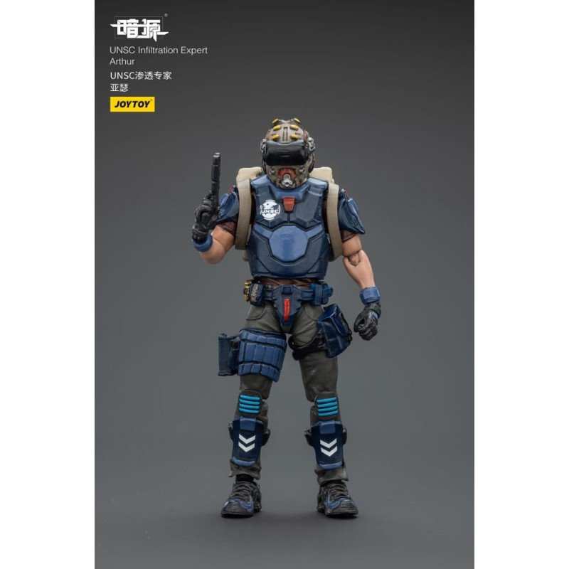 UNSC Dark Source figurine Infiltration Expert Arthur 7 cm | 6927054402403