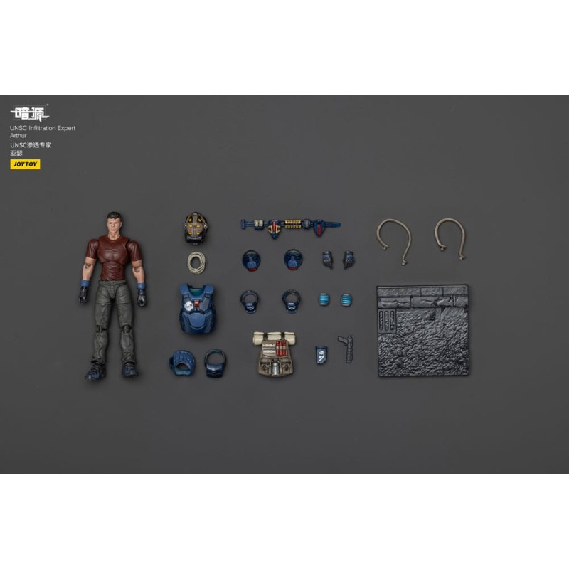 UNSC Dark Source figurine Infiltration Expert Arthur 7 cm | 6927054402403