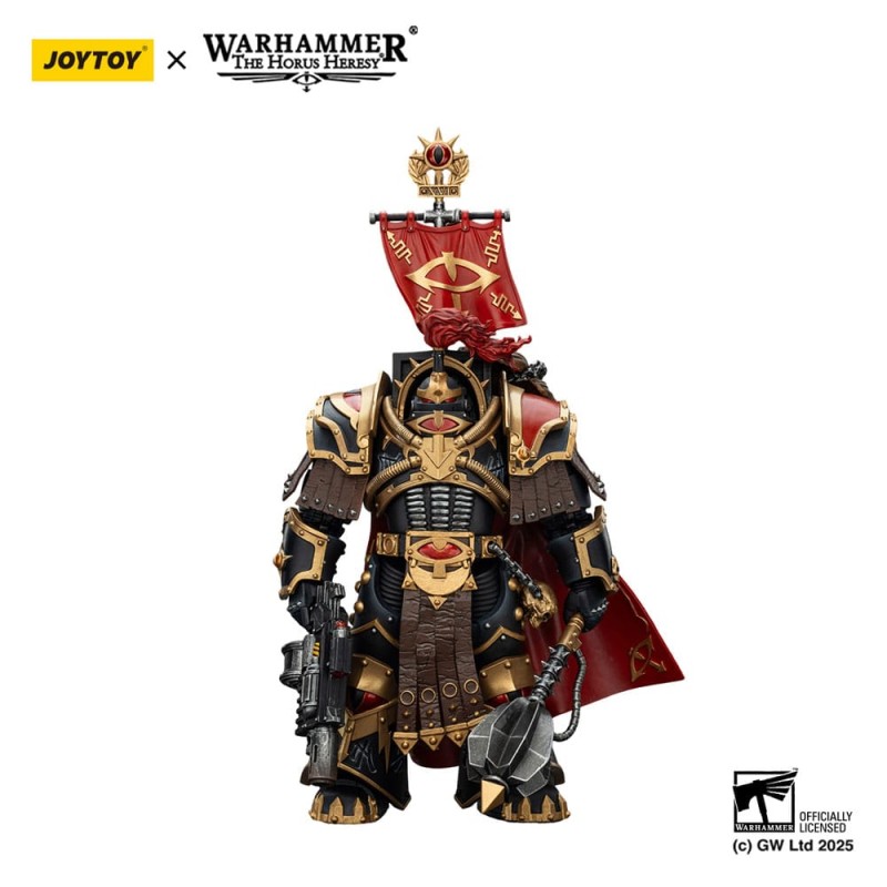 Warhammer 40,000: Sons of Horus figurine Legion Cataphractii Praetorwith Combi-Melta and Power Maul 14 cm | 6927054402441