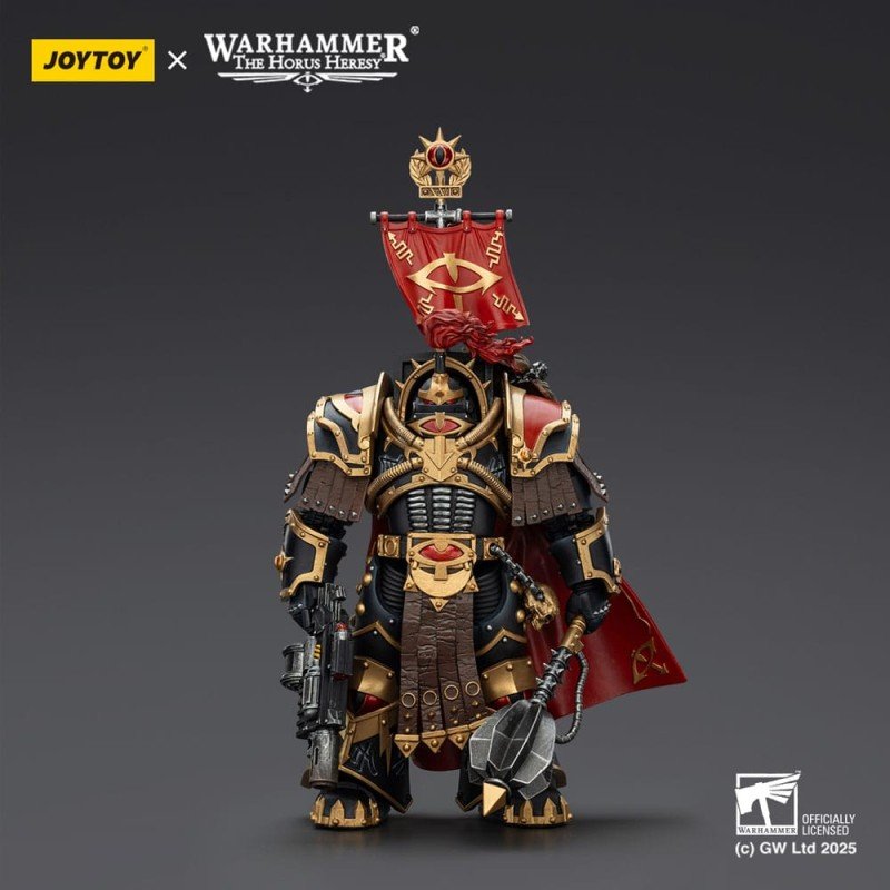 Warhammer 40,000: Sons of Horus figurine Legion Cataphractii Praetorwith Combi-Melta and Power Maul 14 cm | 6927054402441