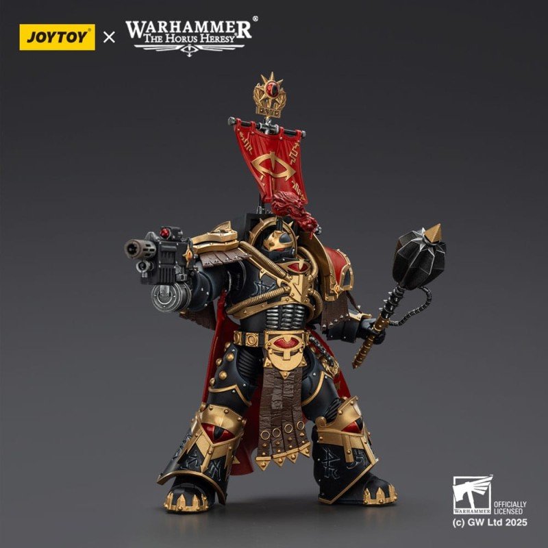 Warhammer 40,000: Sons of Horus figurine Legion Cataphractii Praetorwith Combi-Melta and Power Maul 14 cm | 6927054402441
