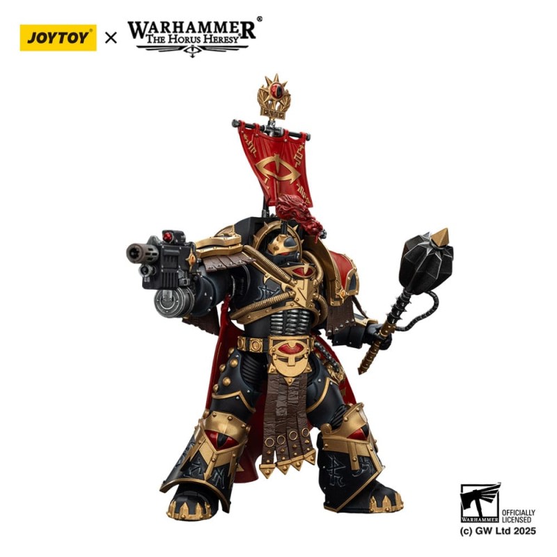 Warhammer 40,000: Sons of Horus figurine Legion Cataphractii Praetorwith Combi-Melta and Power Maul 14 cm | 6927054402441