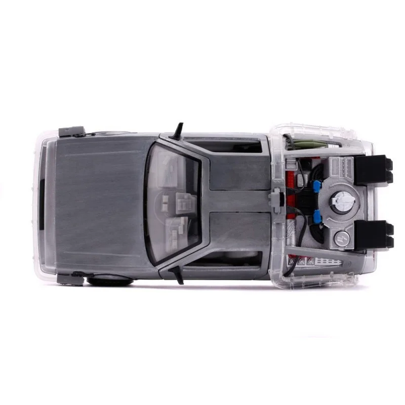 Back to the Future - Hollywood Rides 1/24 Metal Vehicles - Back to the Future II DeLorean Time Machine | 801310314685