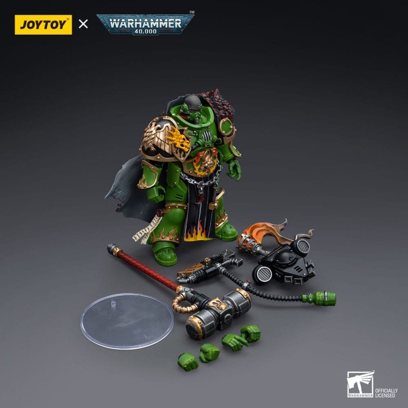 Warhammer 40k figurine 1/18 Salamanders Captain Adrax Agatone 12 cm | 6973130376809