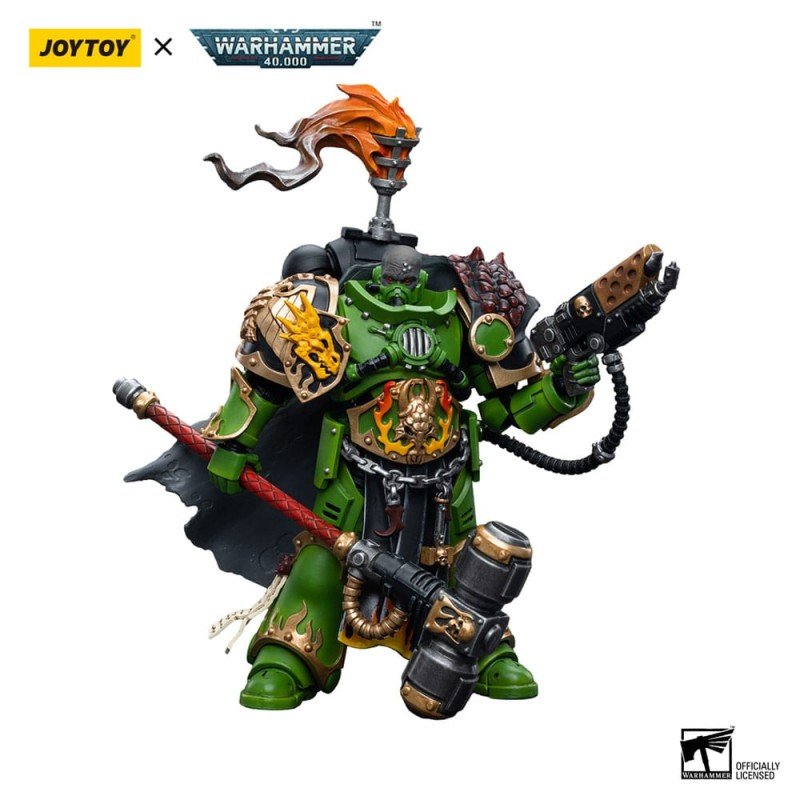 Warhammer 40k figurine 1/18 Salamanders Captain Adrax Agatone 12 cm | 6973130376809