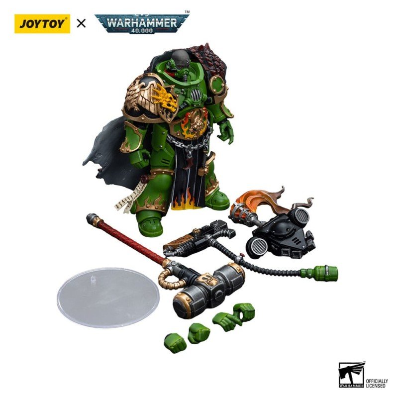 Warhammer 40k figurine 1/18 Salamanders Captain Adrax Agatone 12 cm | 6973130376809