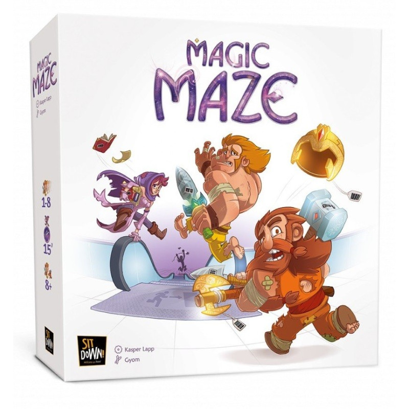 jeu : Magic Maze éditeur : Sit-Down! version française
