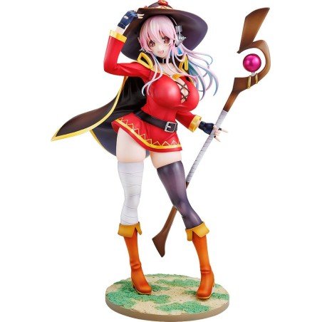 Super Sonico x Konosuba statuette PVC 1/7 Super Sonico Megumin collaboration Ver. 25 cm | 4942330144947