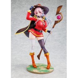 Super Sonico x Konosuba statuette PVC 1/7 Super Sonico Megumin collaboration Ver. 25 cm | 4942330144947