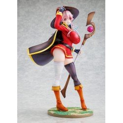 Super Sonico x Konosuba statuette PVC 1/7 Super Sonico Megumin collaboration Ver. 25 cm | 4942330144947