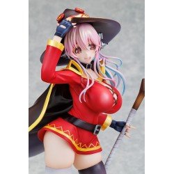 Super Sonico x Konosuba statuette PVC 1/7 Super Sonico Megumin collaboration Ver. 25 cm | 4942330144947