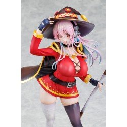 Super Sonico x Konosuba statuette PVC 1/7 Super Sonico Megumin collaboration Ver. 25 cm | 4942330144947
