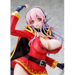 Super Sonico x Konosuba statuette PVC 1/7 Super Sonico Megumin collaboration Ver. 25 cm | 4942330144947