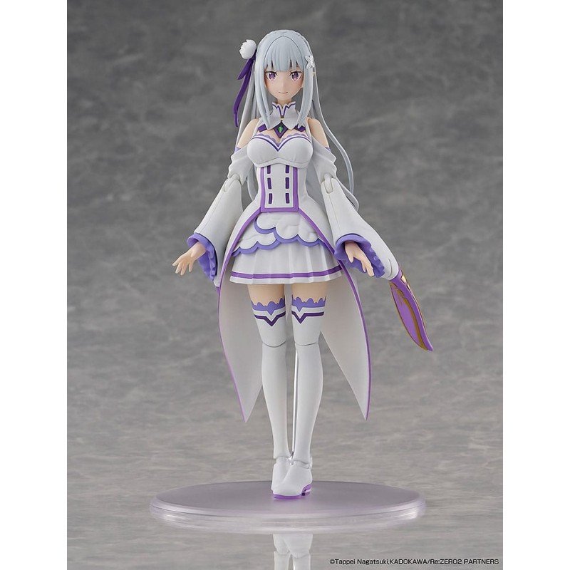 Re:Zero Starting Life in Another World Plastic Model Kit Emilia DX Ver. 16 cm | 4935228698165