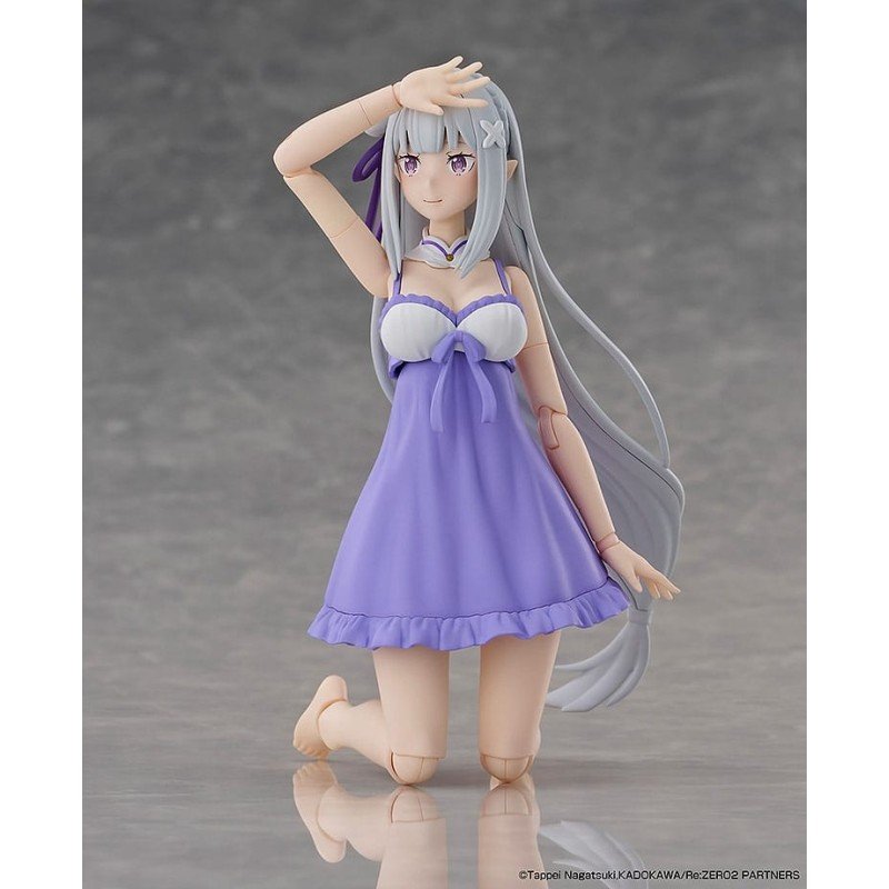 Re:Zero Starting Life in Another World Plastic Model Kit Emilia DX Ver. 16 cm | 4935228698165