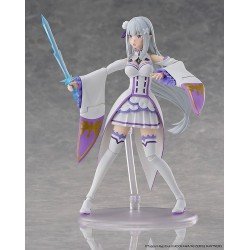 Re:Zero Starting Life in Another World Plastic Model Kit Emilia DX Ver. 16 cm | 4935228698165