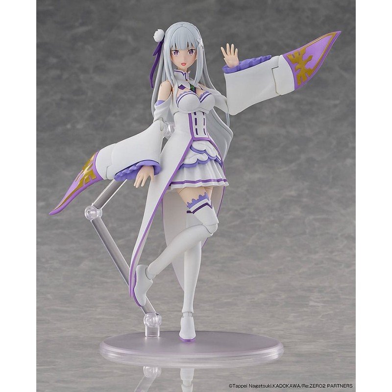 Re:Zero Starting Life in Another World Plastic Model Kit Emilia DX Ver. 16 cm | 4935228698165
