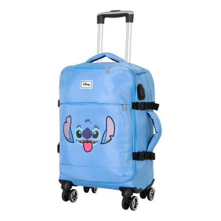 Lilo & Stitch Valise Stitch Face Blue 55 cm | 8445118062410