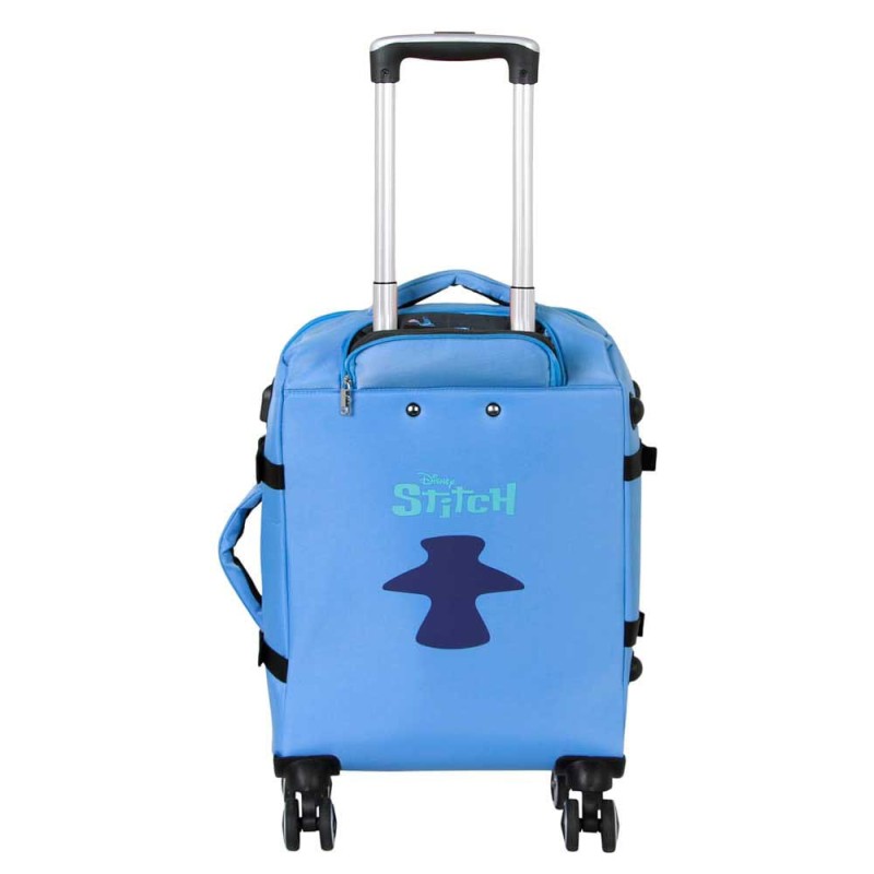 Lilo & Stitch Valise Stitch Face Blue 55 cm | 8445118062410