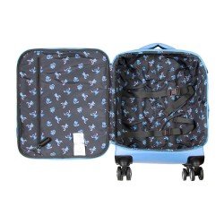 Lilo & Stitch Valise Stitch Face Blue 55 cm | 8445118062410