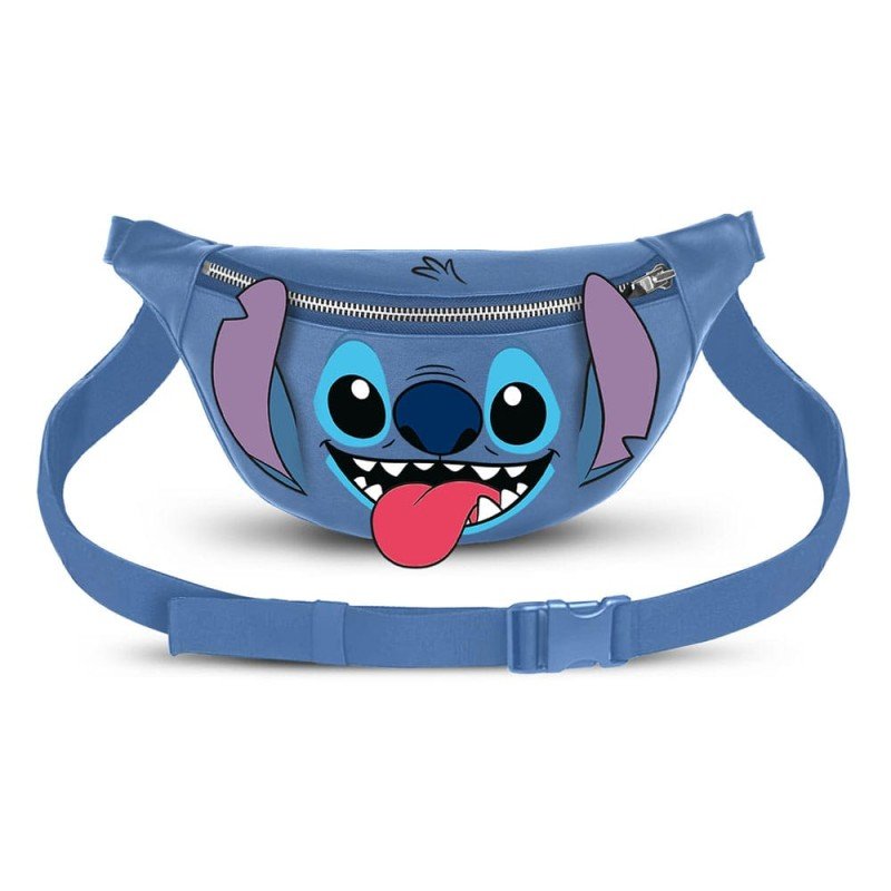 Lilo & Stich ceinture avec sac Stitch Tongue Blue | 8445118074017