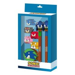 Sonic - The Hedgehog set d'écriture 8 pièces 