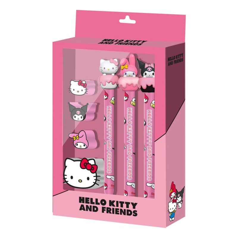 Sanrio set d'écriture 7 pièces | 8445118085792