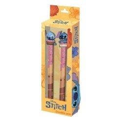 Lilo & Stitch pack 2 stylos à bille effaçabl à encre gel 