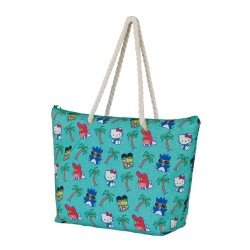 Sanrio sac de plage Soleil Hello Kitty Palms Turquoise 