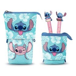Lilo & Stitch trousse Pop Up avec 2 stylos à bille effaçabl à encre gel 