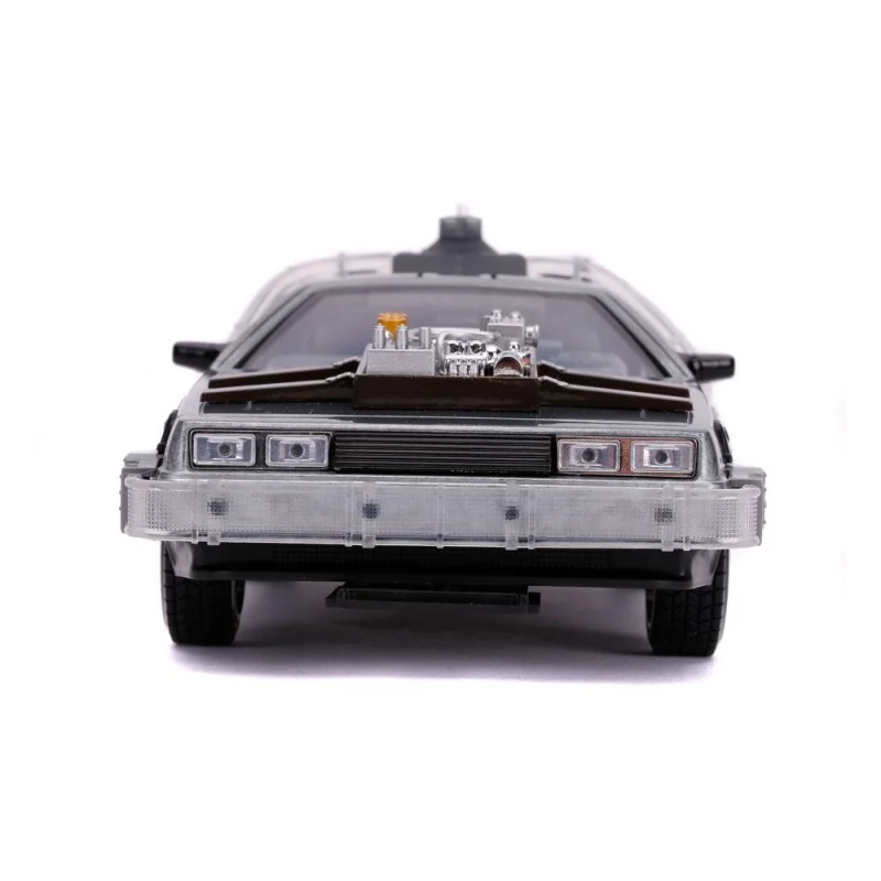 Back to the Future - Hollywood Rides 1/24 Metal Vehicles - Back to the Future III DeLorean Time Machine | 801310321669